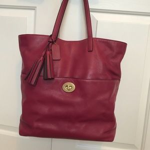 Coach Legacy Tassel Tote